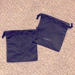 Chanel mini drawstring dust bags brand new, unused